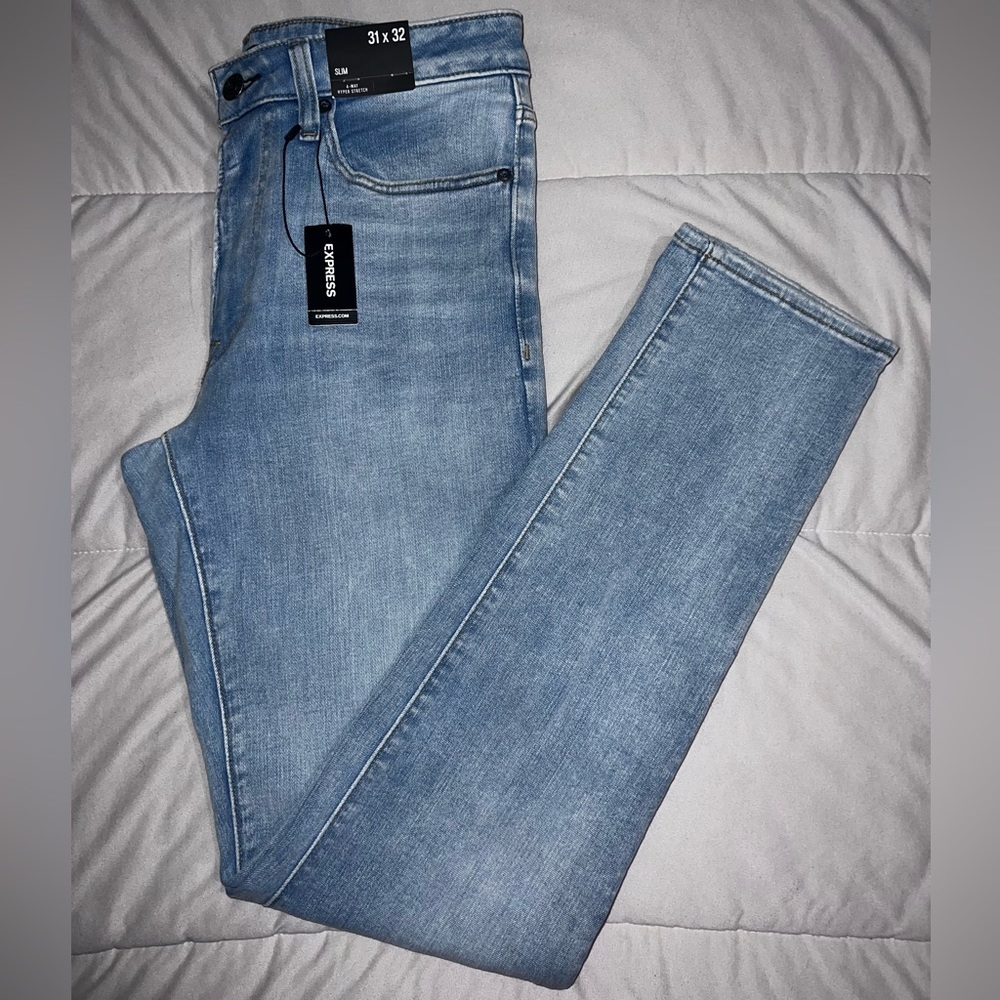 Express Slim 4-Way Hyper Stretch Jeans